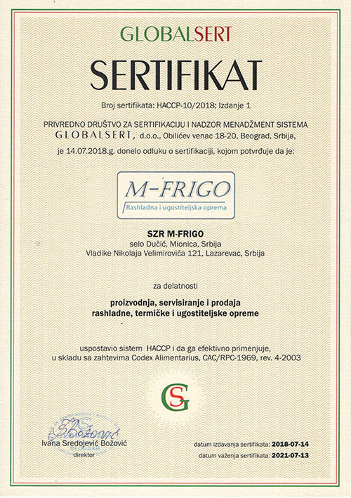 HACCP-SERTIFIKAT-SRPSKI